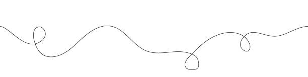 Abstract wave line element on white background. Dynamic doodle art bg. Liquid stream swirl seamless drawing. Wavy scribble pattern concept with curl. Business chaos and messy string illustration Abstract wave line element on white background. Dynamic doodle art bg. Liquid stream swirl seamless drawing. Wavy scribble pattern concept with curl. Business chaos and messy string illustration string stock illustrations
