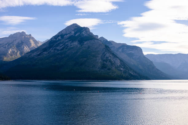 Lake Minnewanka in Banff National Park.