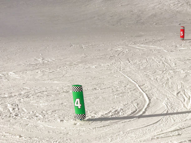 ski slope on La Hoya hill, Chubut, Argentina