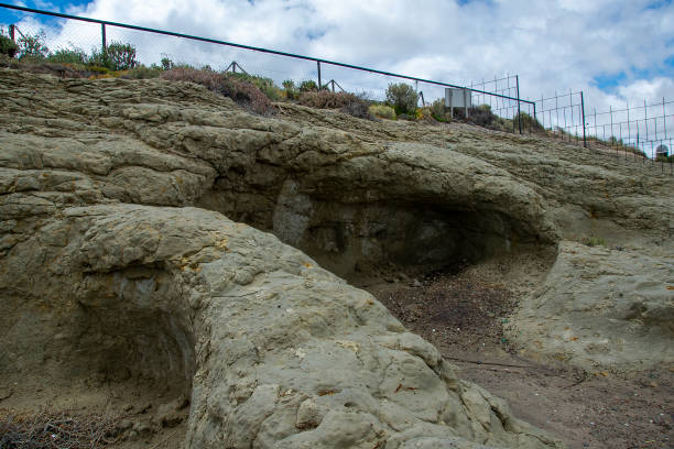 istock Punta cuevas cliffs landscape, puerto madryn, chubut, argentina 2163266664