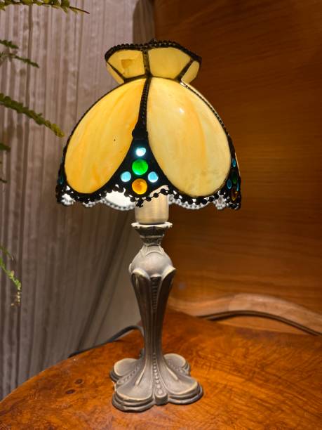 istock a beautiful antique lamp with colors 2163266976
