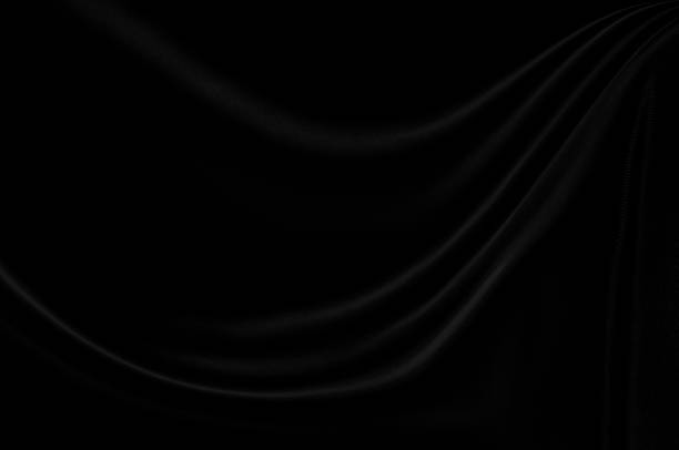 istock Black gray satin dark fabric texture luxurious shiny that is abstract silk cloth background with patterns soft waves blur beautiful. 2163279863