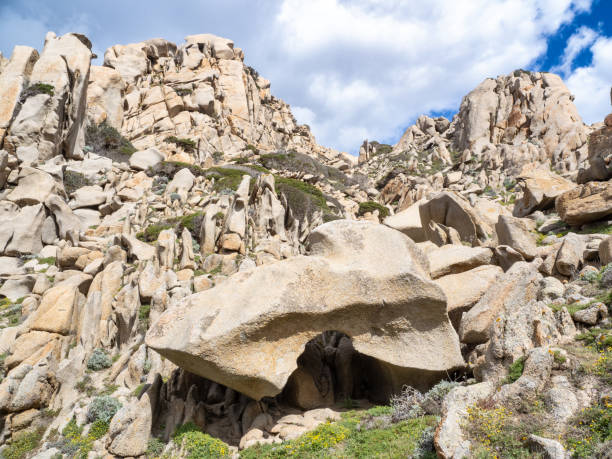 istock Curious rocks in Capo Testa, Sardinia island 2163288613