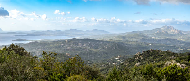istock Views from Monte moro summit, Sardinia island 2163288641