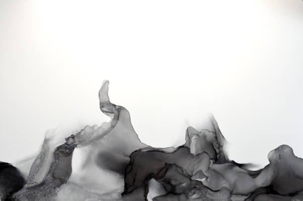 istock abstract background in black and white colors from streaks 2163291308