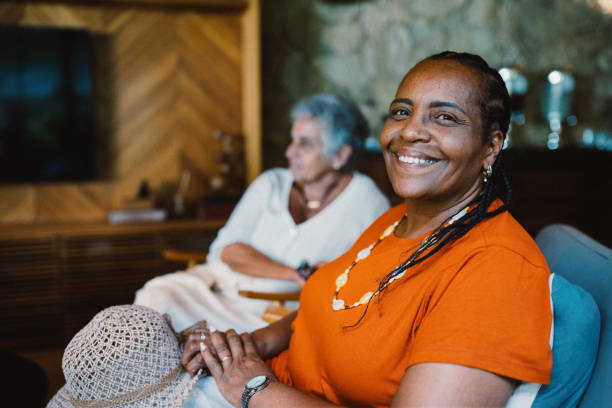 istock Women talking and having conversations in the living room 2163313367