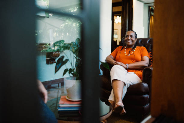 istock Women talking and having conversations in the living room 2163313404