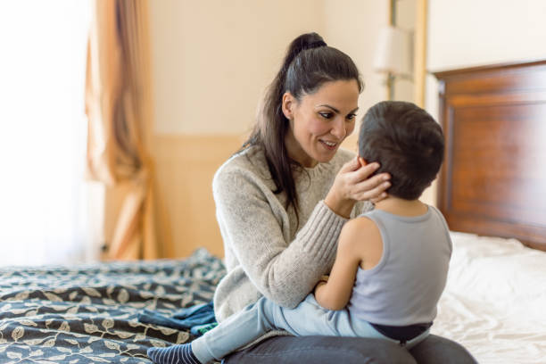 istock Mother and Child Morning Bonding 2163318723