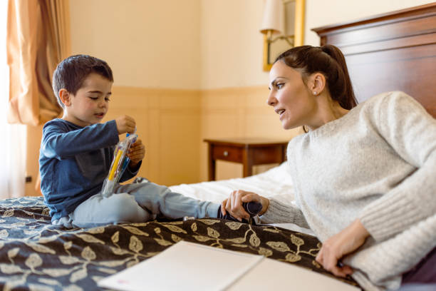 istock Mother and Child Morning Bonding 2163318737