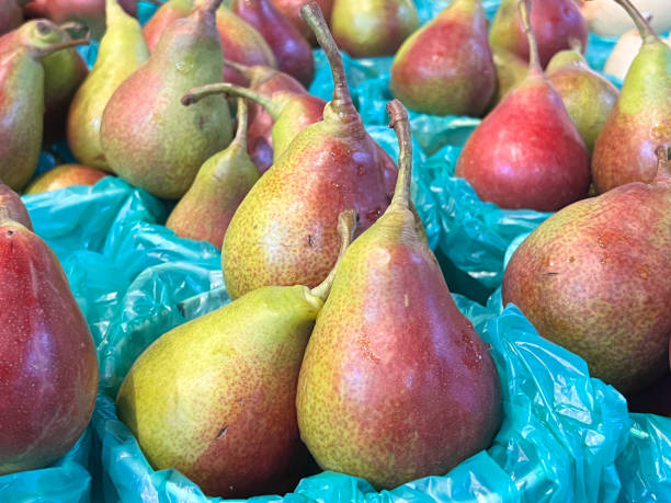 istock Buckets full of Pears displayed for sale 2163325518