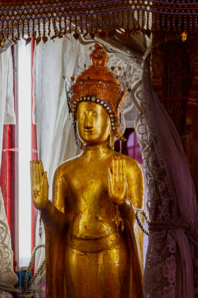 istock The Phra Bang Buddha Statue, Luang Prabang, Laos 2163327463