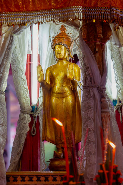 istock The Phra Bang Buddha Statue, Luang Prabang, Laos 2163327467