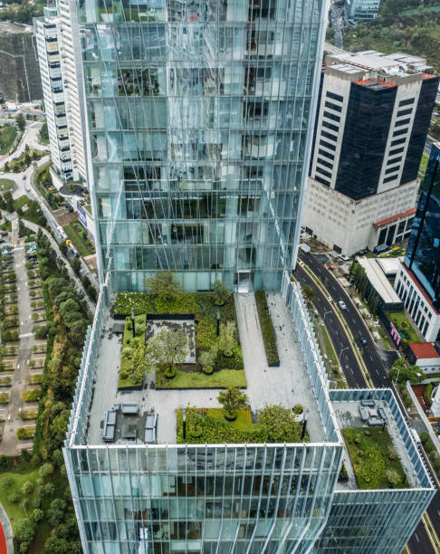 istock Modern rooftop in Mexico City. La mexicana Park 2163341963