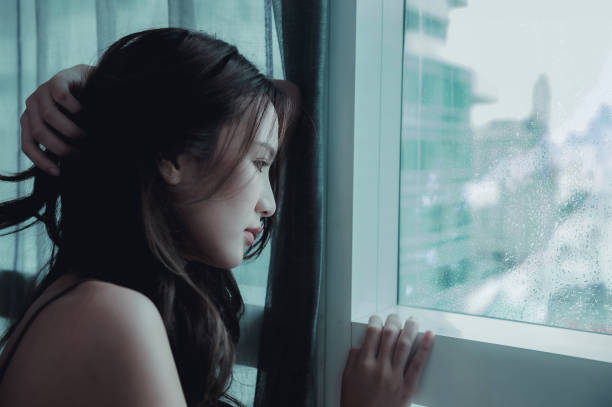 istock Sad concept of woman 2163354443