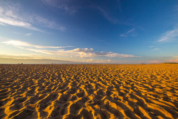 The beach is warm on Baikal