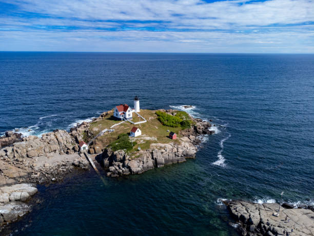 Nubble Lighthouse in York, Maine, USA