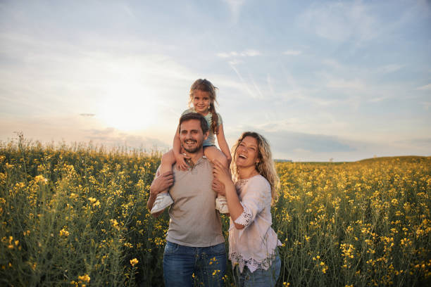 istock Young family enjoying nature 2163372534