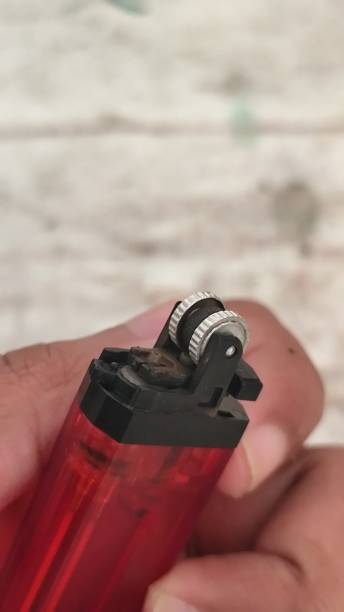 istock Portrait of a broken gas lighter 2163372862