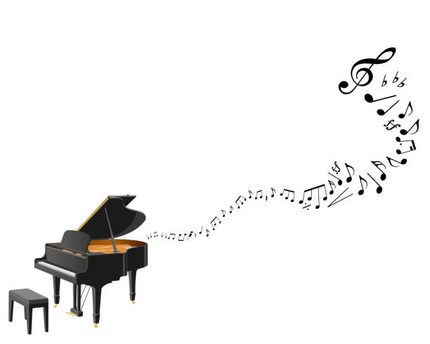 300+ Grand Piano On White Stock Illustrations, Royalty-Free Vector