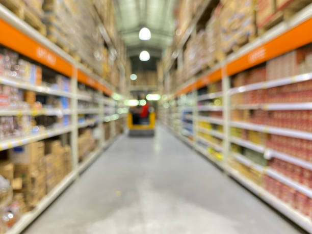istock blurring supermarket store aisle background 2163382878