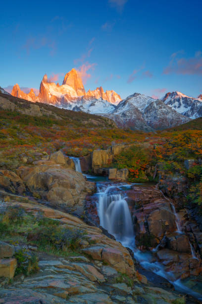 istock Fitz roy sunrise in Patagonia 2163384262