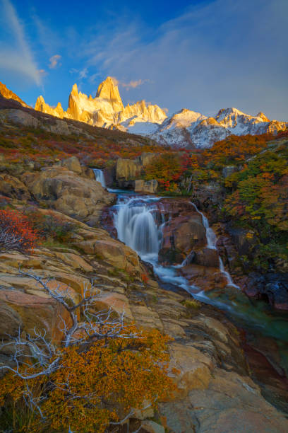 istock Fitz roy sunrise in Patagonia 2163384726