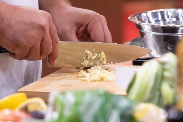 istock Garlic is a must for every meal 2163389851