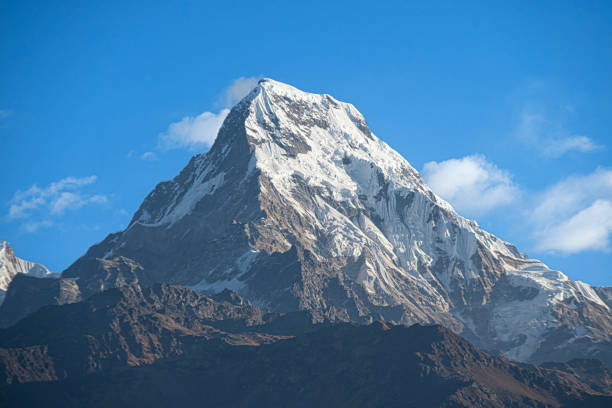 beautiful Himalayan mountains in Nepal