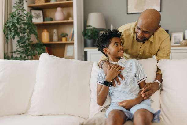 istock Fatherly embrace while spending quality time together. 2163416119