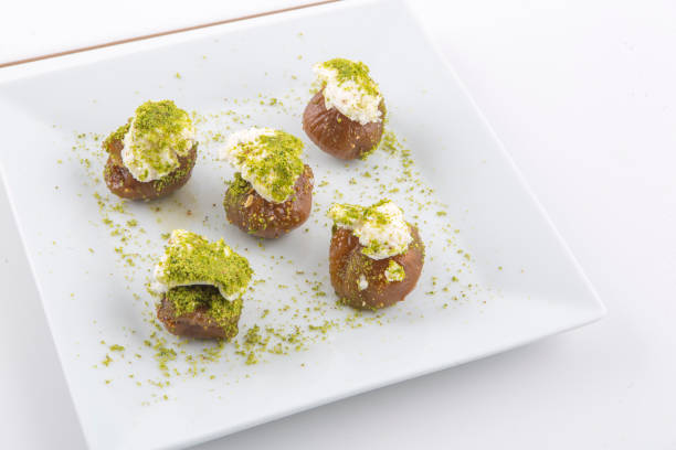 istock Peanut butter and cream dessert balls 2163423459