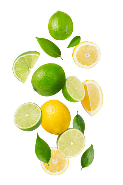istock Lemons and Limes in Air 2163426561