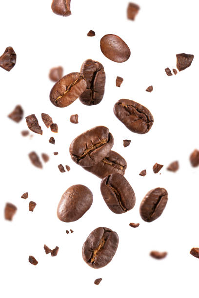 istock Roasted Coffee Beans in Air 2163426667