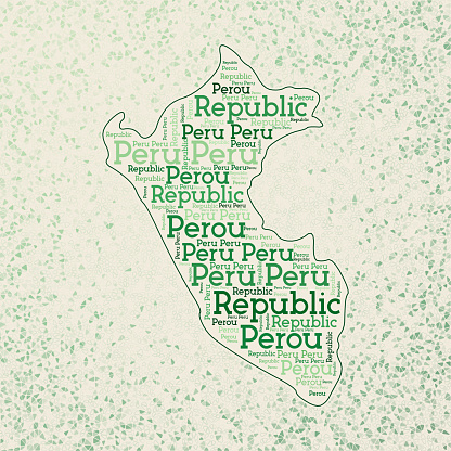 String Language Peru Peru Shape Whith Country Names Word Cloud In Multiple Languages Peru ...