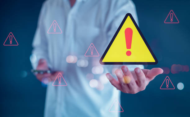 istock Malicious software, virus and cybercrime, System warning hacked alert,  cyberattack on online network, data breach, risk of website. compromised information concept. 2163455696