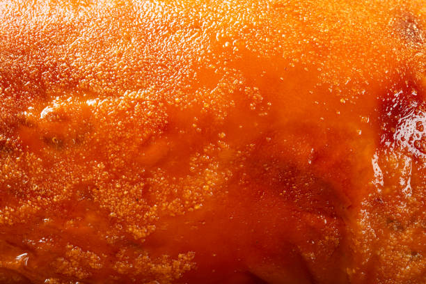 Crispy pork or pork belly is a popular food made from three types of pork that are boiled, baked, and dried before being fried until crispy.