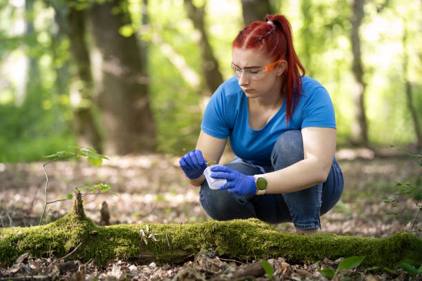 istock A young female biologist scientist taking plant sample 2163462156