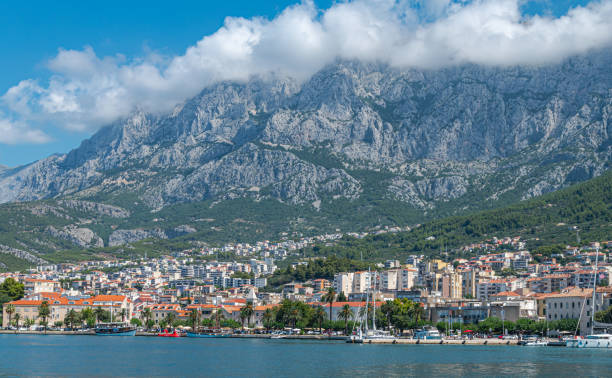 istock Makarska under Biokovo Mountain 2163470884