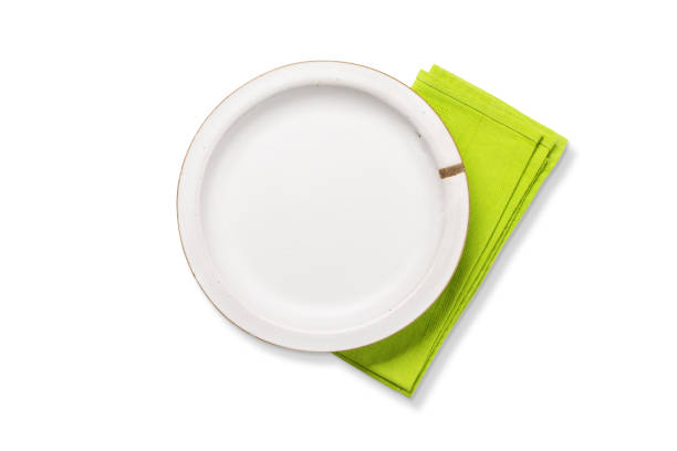 istock Empty plate, mockup for a delicious meal 2163472793