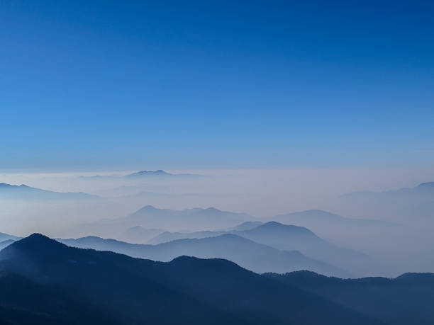 istock Himalayan peaks in the fog 2163475790