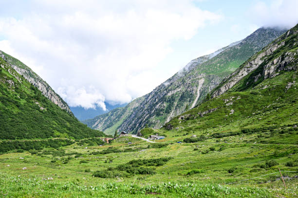 istock Summertime in the Swiss Alps. 2163484873