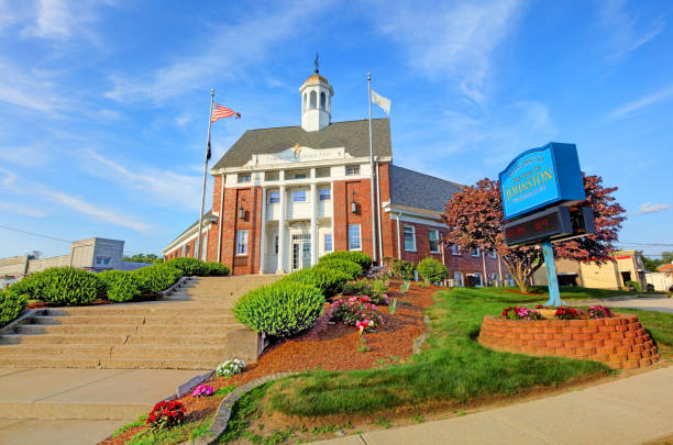 istock Johnston Rhode Island Town Hall 2163488526