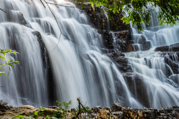 istock Long exposure of Houston Brook Falls 2163489302