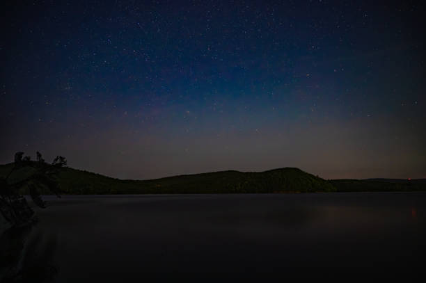 istock Night stars over mountains 2163489587