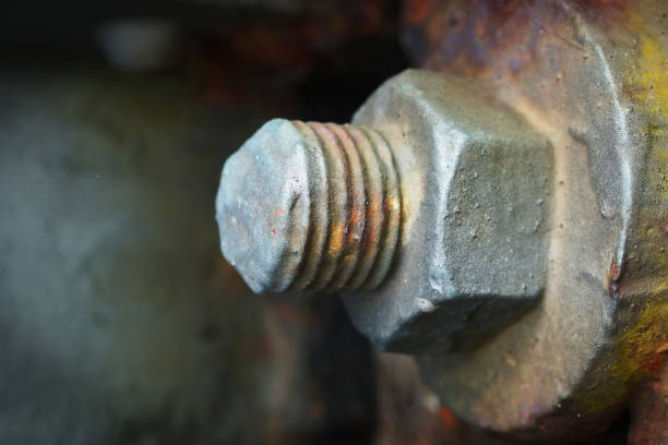 istock Bolt and nut close-up 2163489960