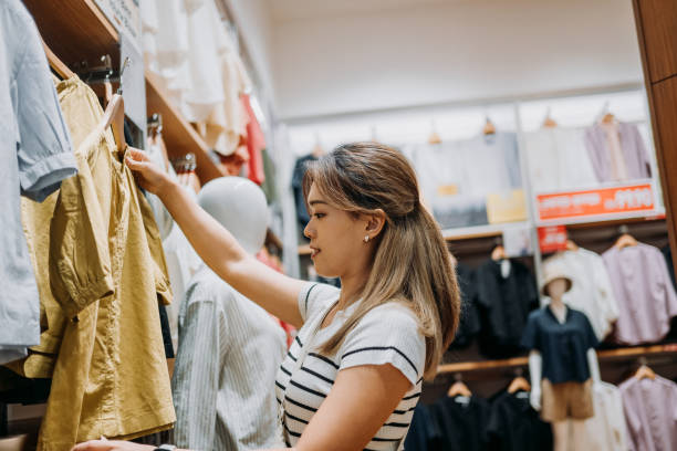 istock Retail Therapy: Exploring Styles at the Clothing Store 2163500005