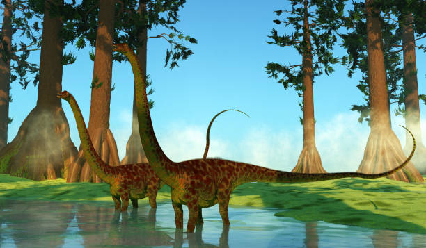 istock Diplodocus Swamp 2163506050