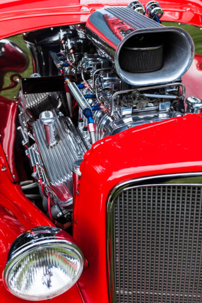 istock 1935 Master Coupe Automobile Engine with Blower Scoop 2163506124