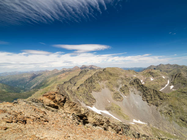 istock Pyrenees, view from the top of Comapedrosa peak 2163509870