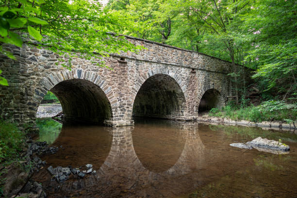 Bridge at Bowman's Hill Wildlife Preserve