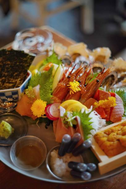 istock Japanese food - sashimi 2163535274
